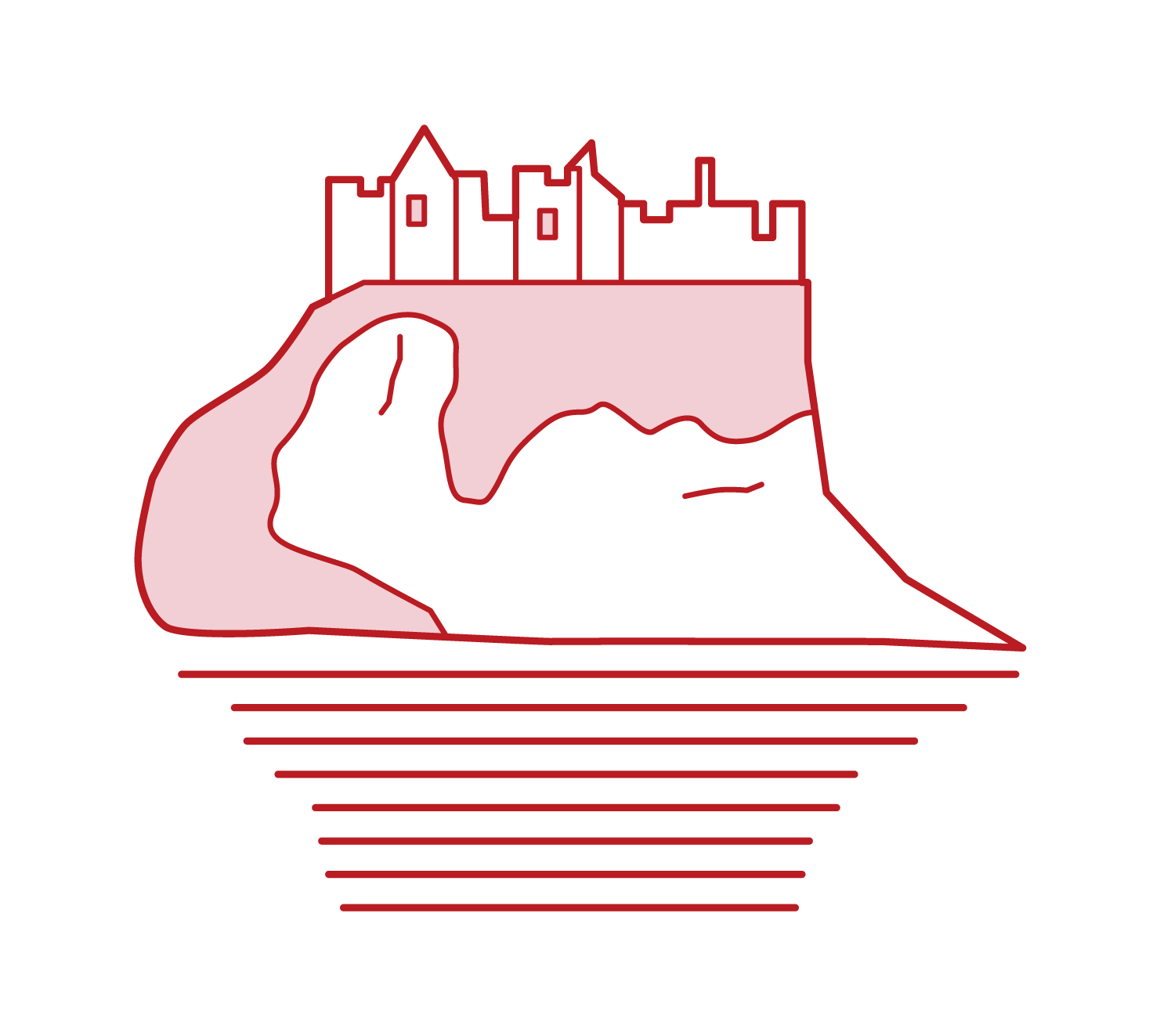 Illustration of Dunluth Castle