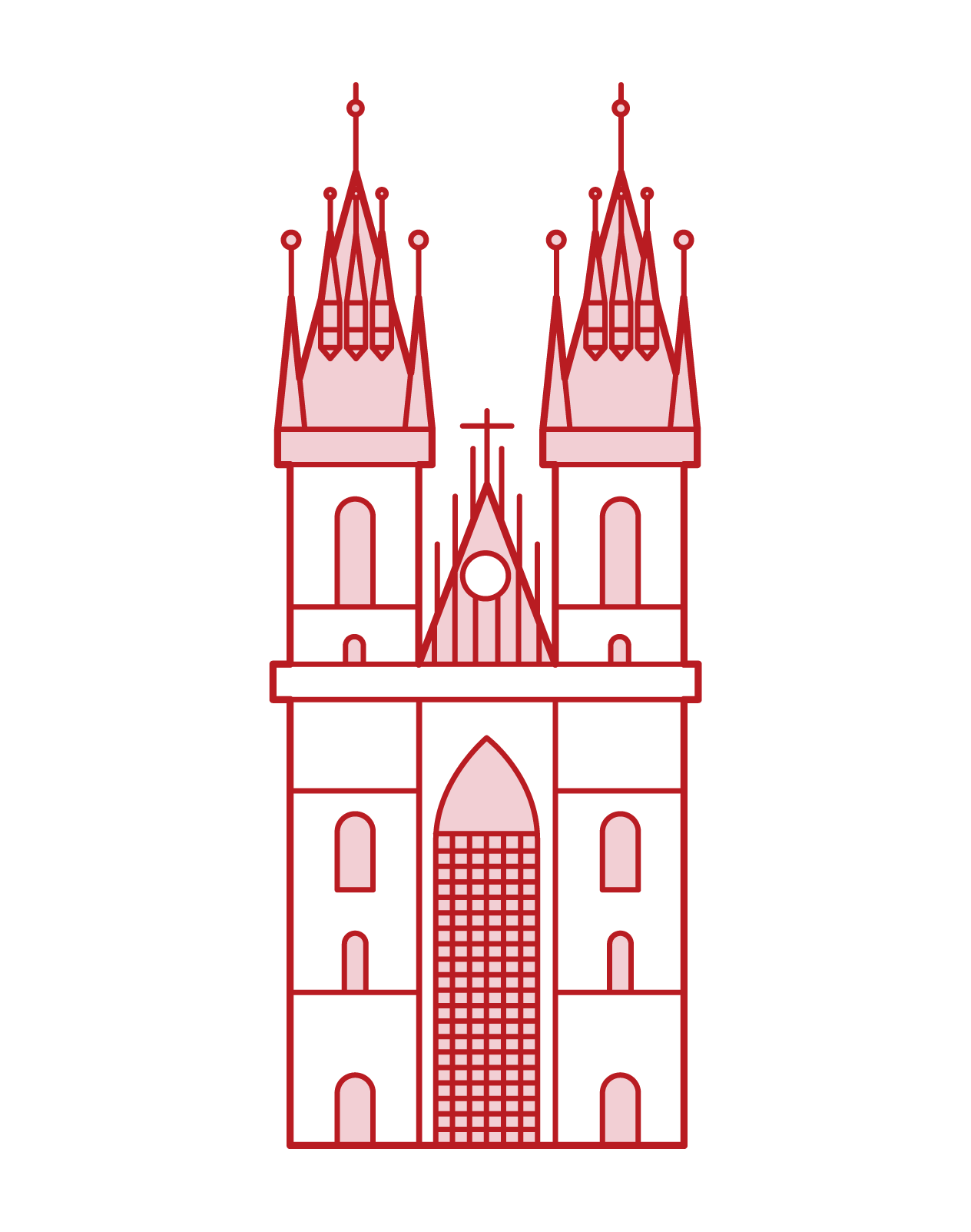 Illustration of a teen church