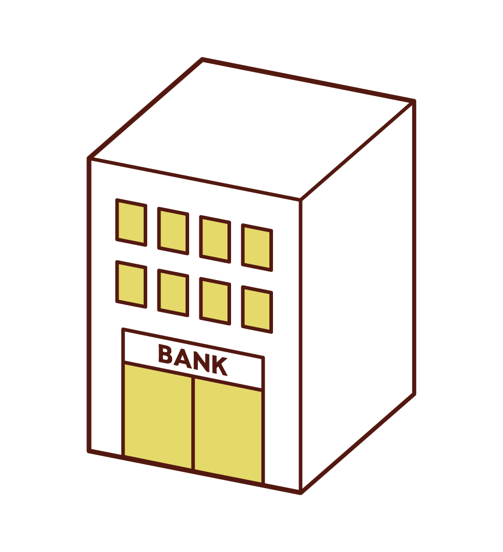 은행 일러스트레이션