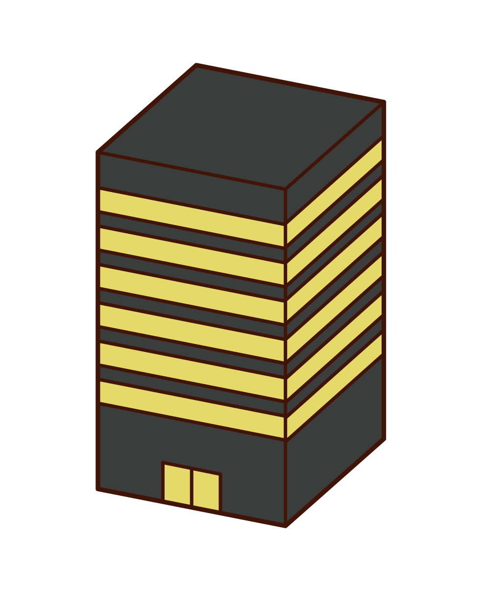 Illustration of a high-rise building