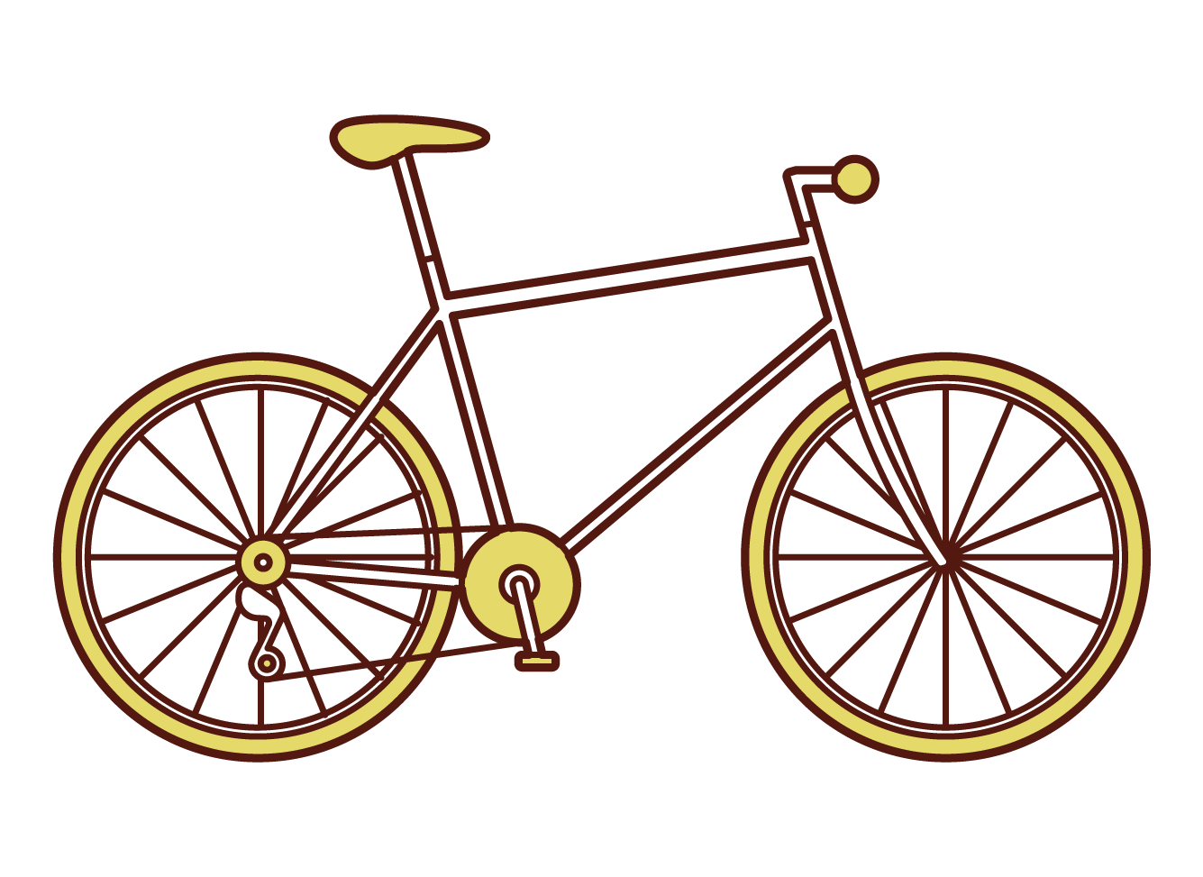 Cross Bike Illustrations