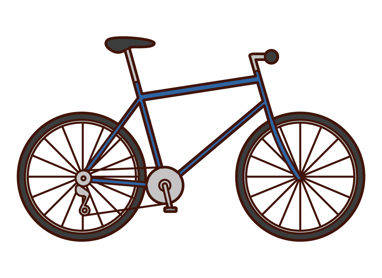 Cross Bike Illustrations