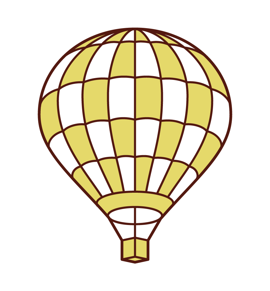 気球のイラスト