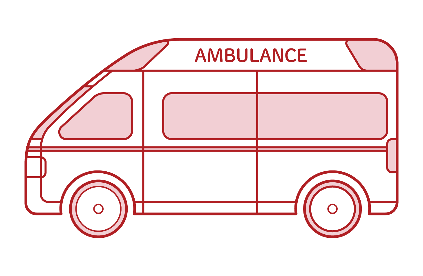 구급차의 삽화