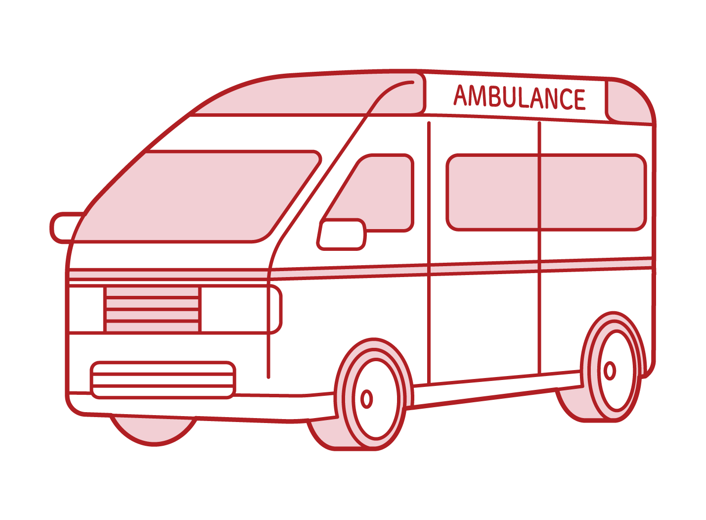 救急車のイラスト