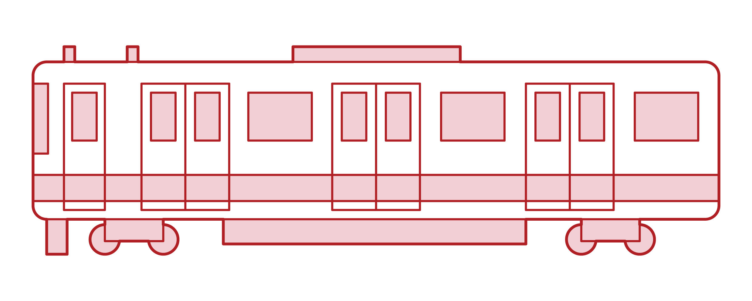 Illustration of the train
