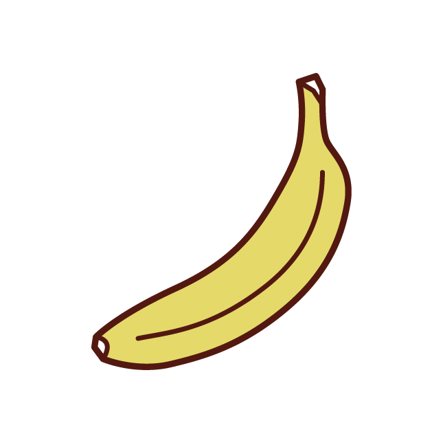 바나나 일러스트