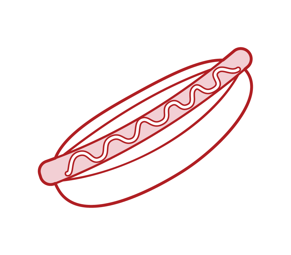Hot Dog Illustrations