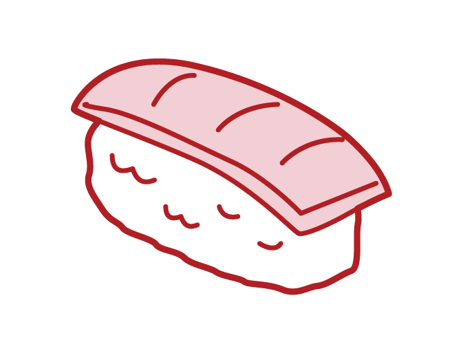 Tuna Sushi Illustrations