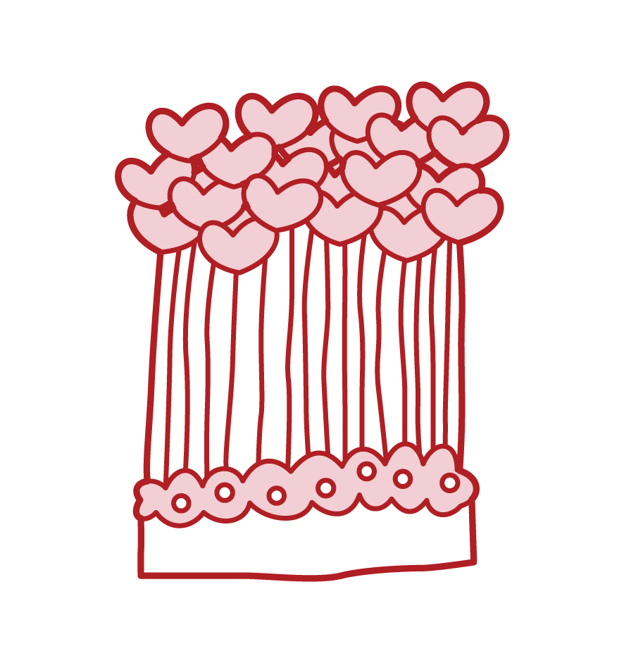 Illustration of kaibe radish
