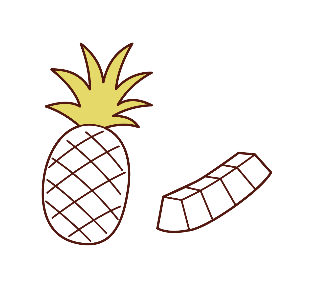 Pineapple Illustrations