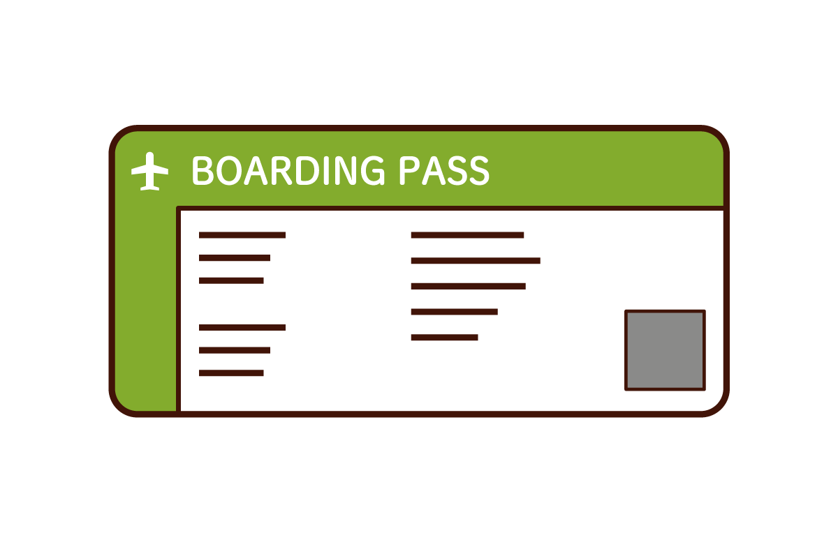 Illustration of the ticket