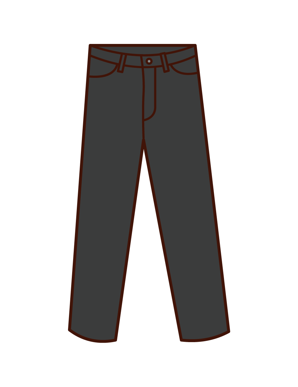 Illustration of pants and pants