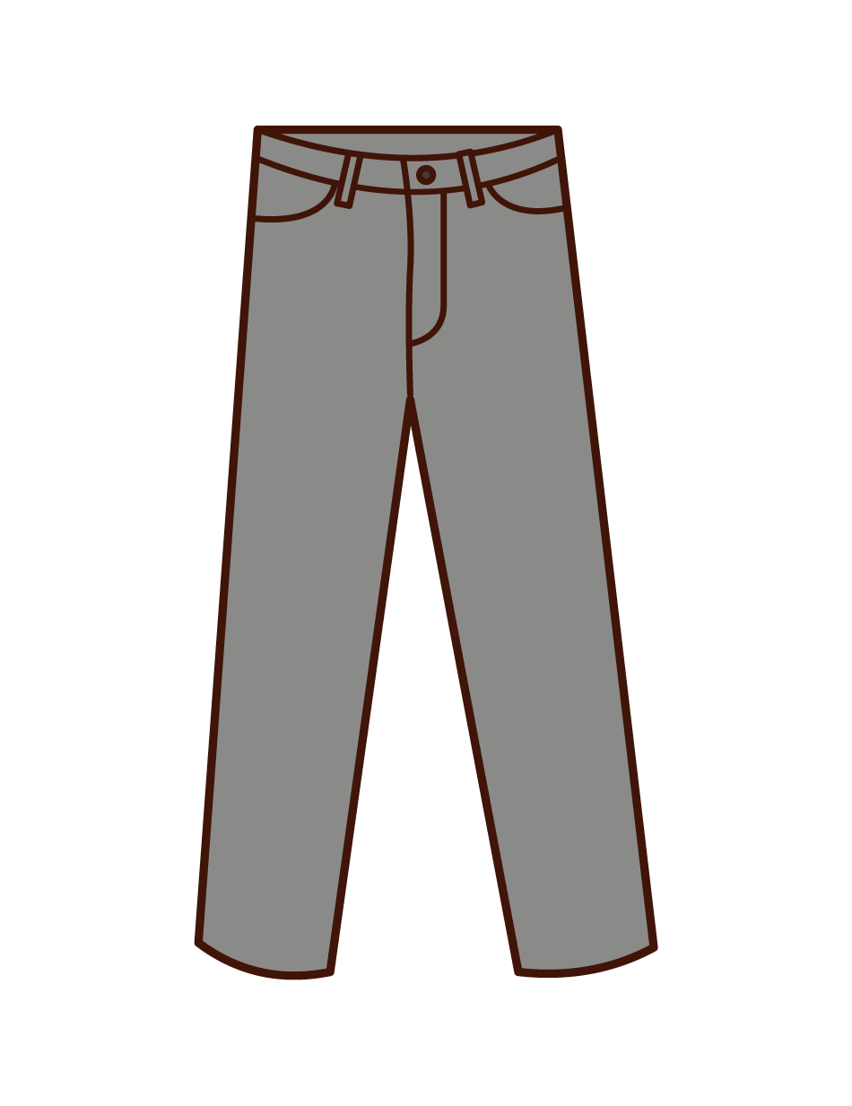 Illustration of pants and pants