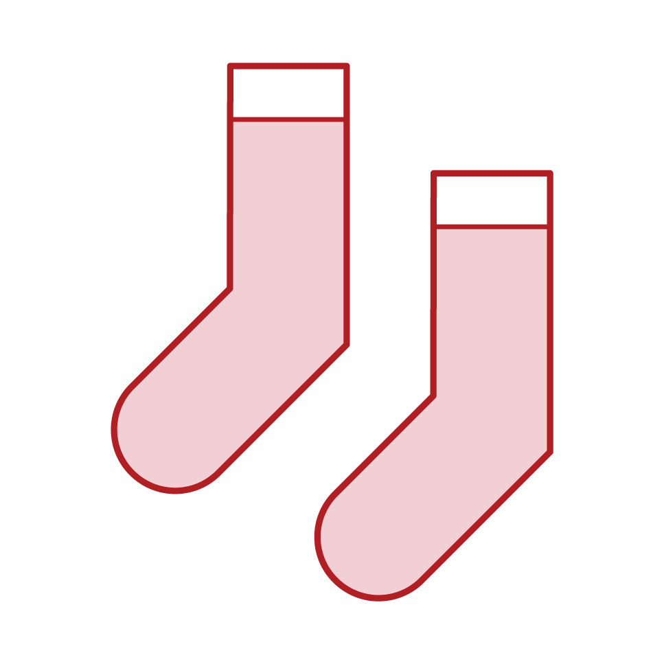 Illustration of socks