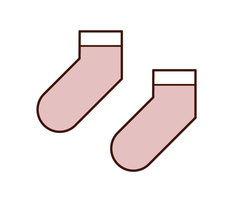 Illustration of short socks