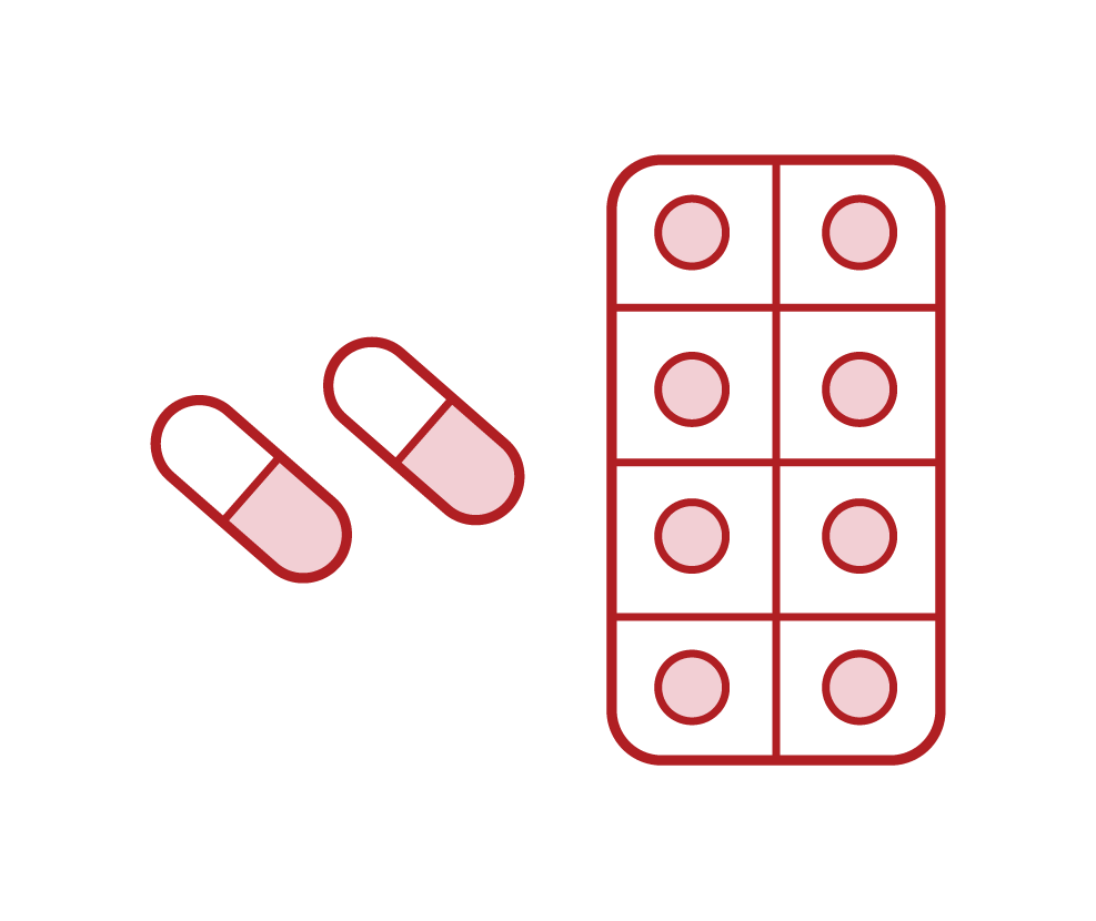 Illustration of prescription drugs
