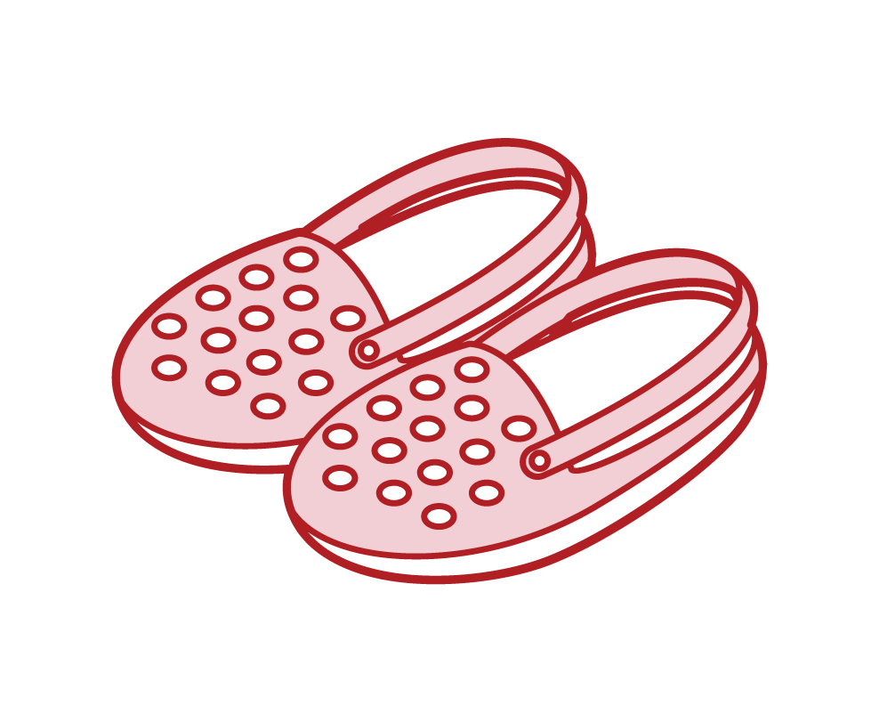 Illustration of sandals