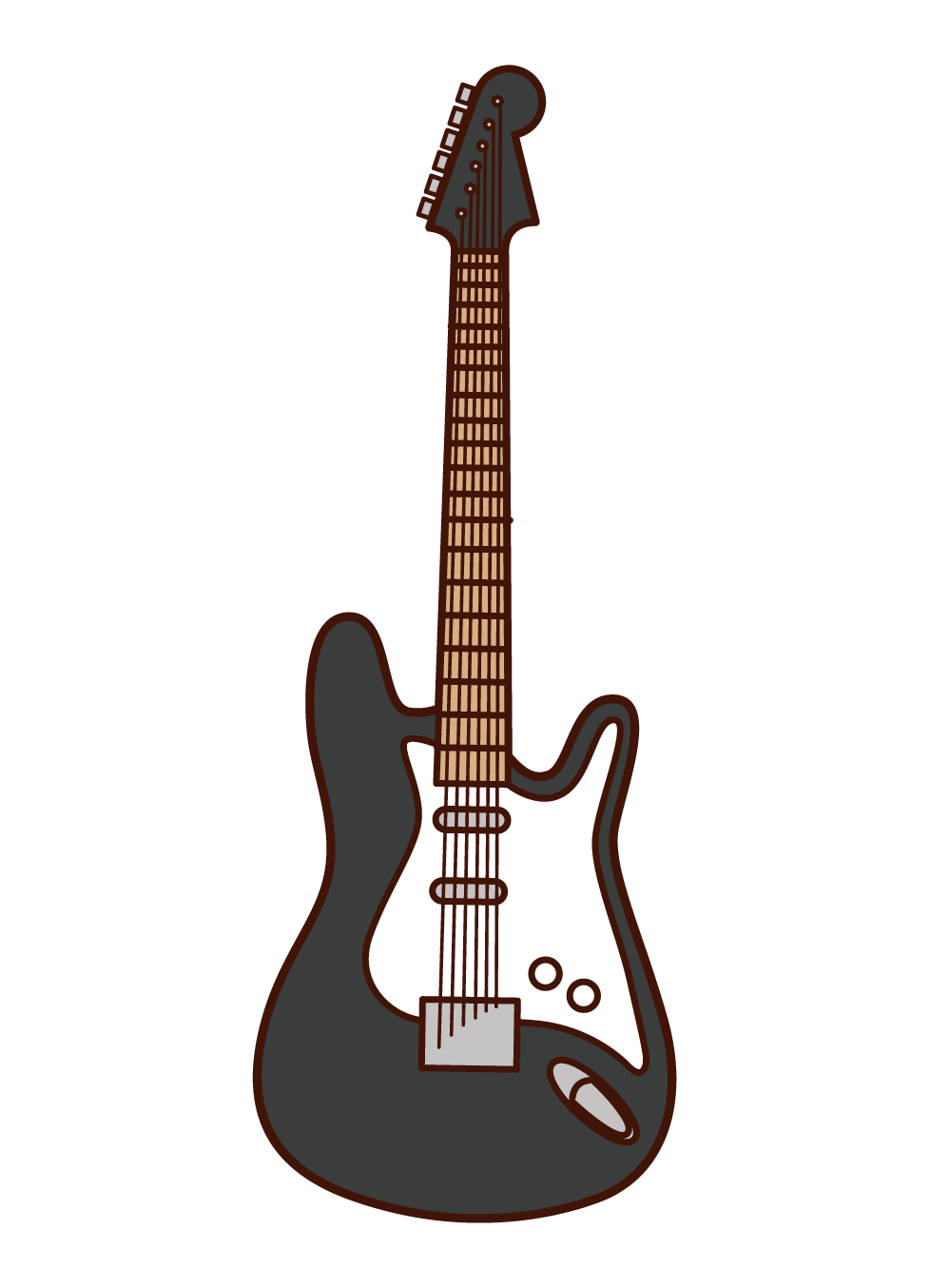 Electric Guitar Illustrations