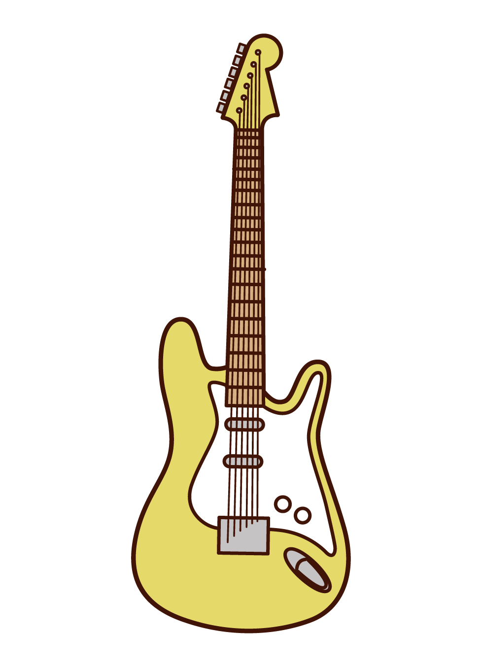 Electric Guitar Illustrations