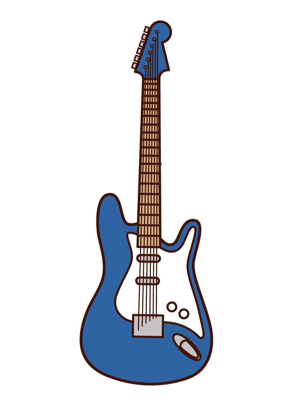 Electric Guitar Illustrations