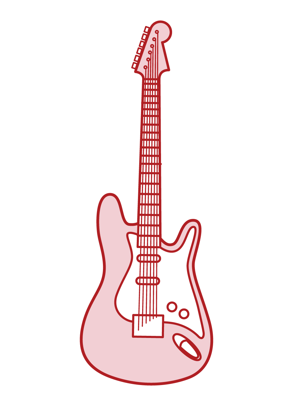 Electric Guitar Illustrations