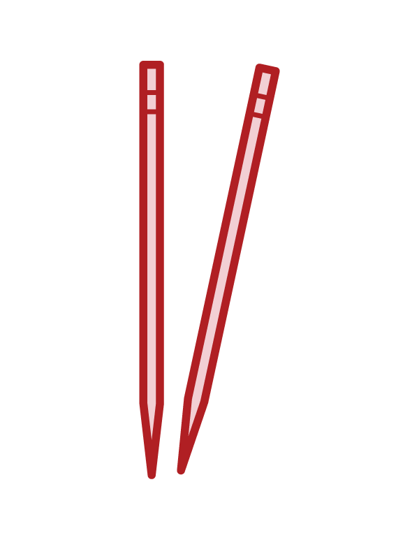 Toothpick Illustration