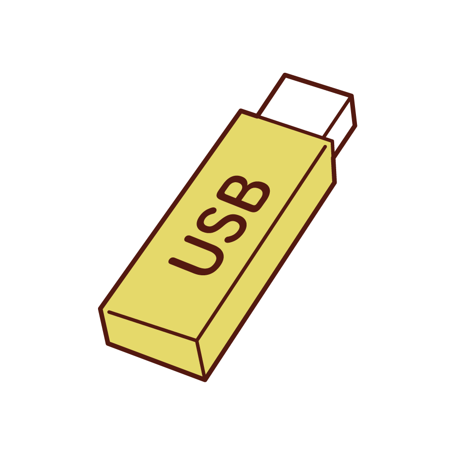 USB 메모리 일러스트레이션