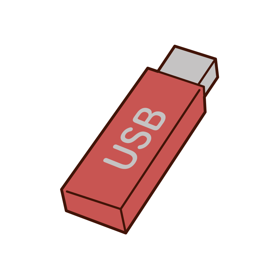 USB 메모리 일러스트레이션