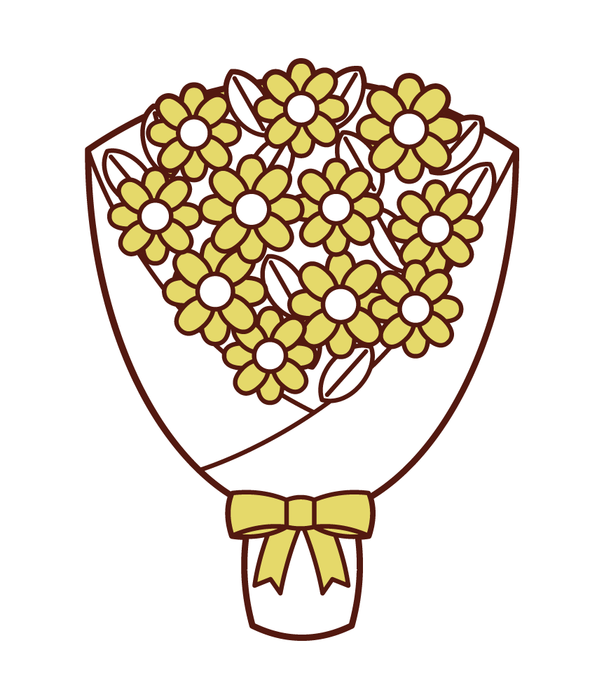 Illustration of bouquet