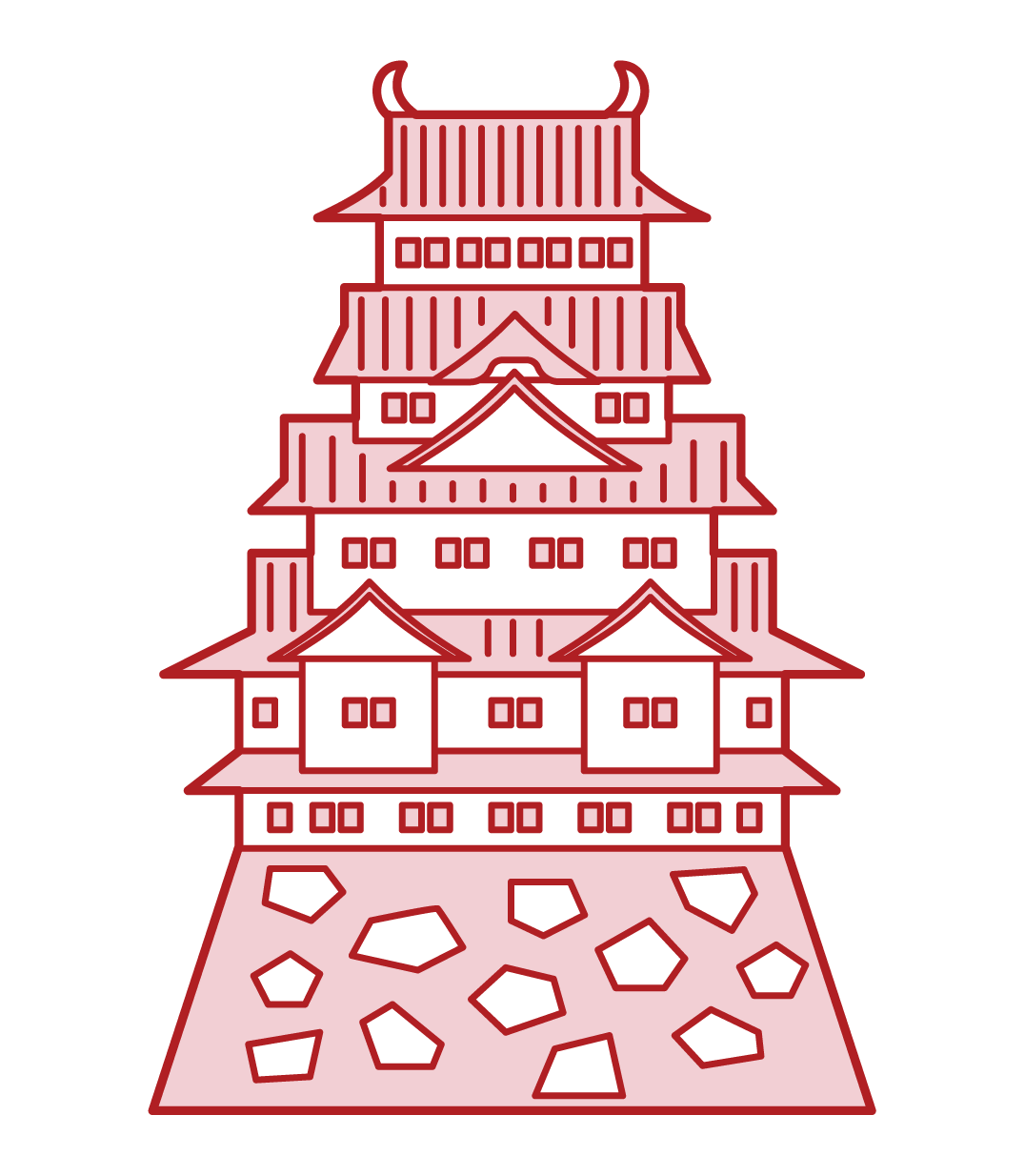 Illustration of Nagoya Castle