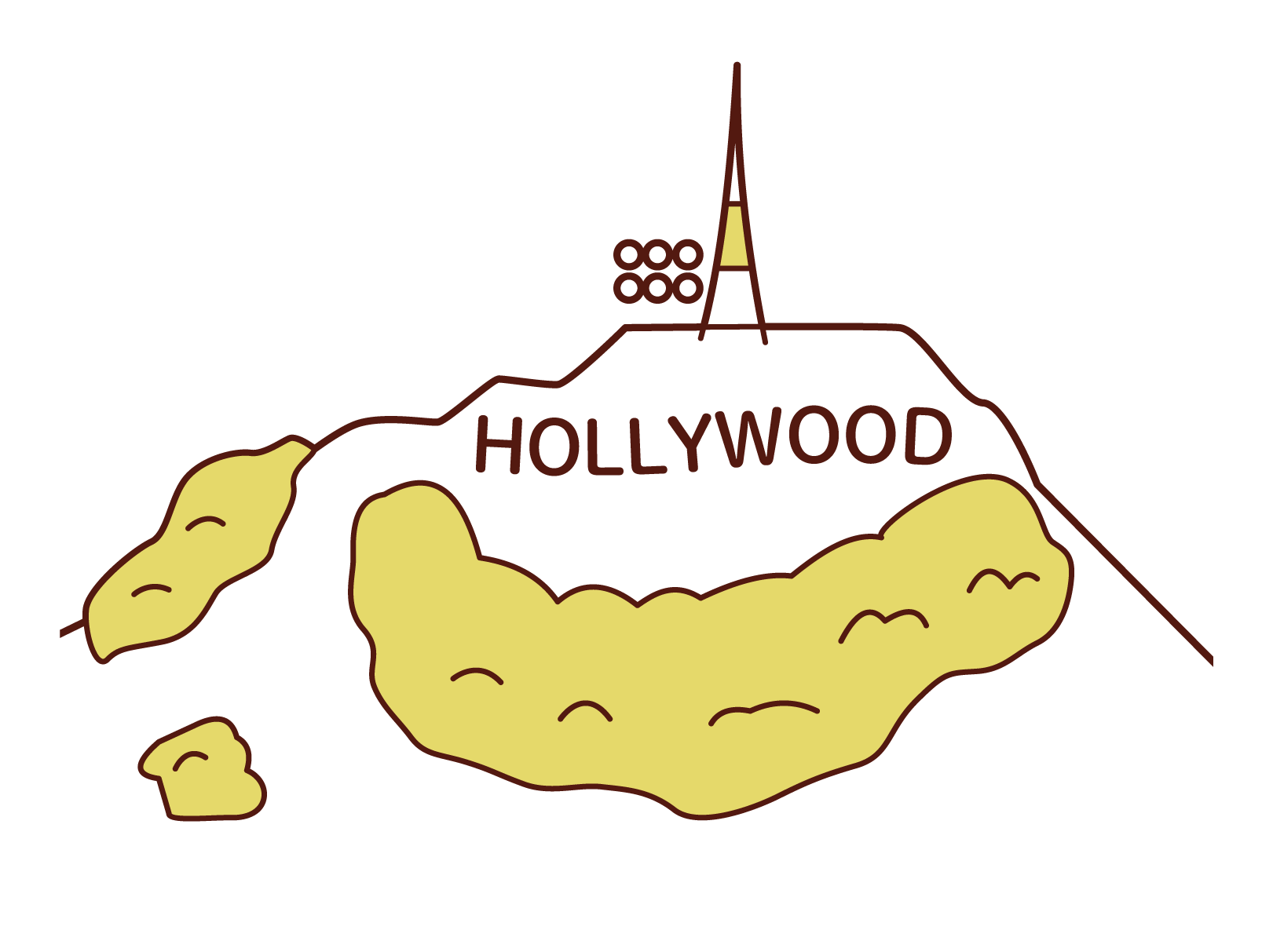 Hollywood Illustrations