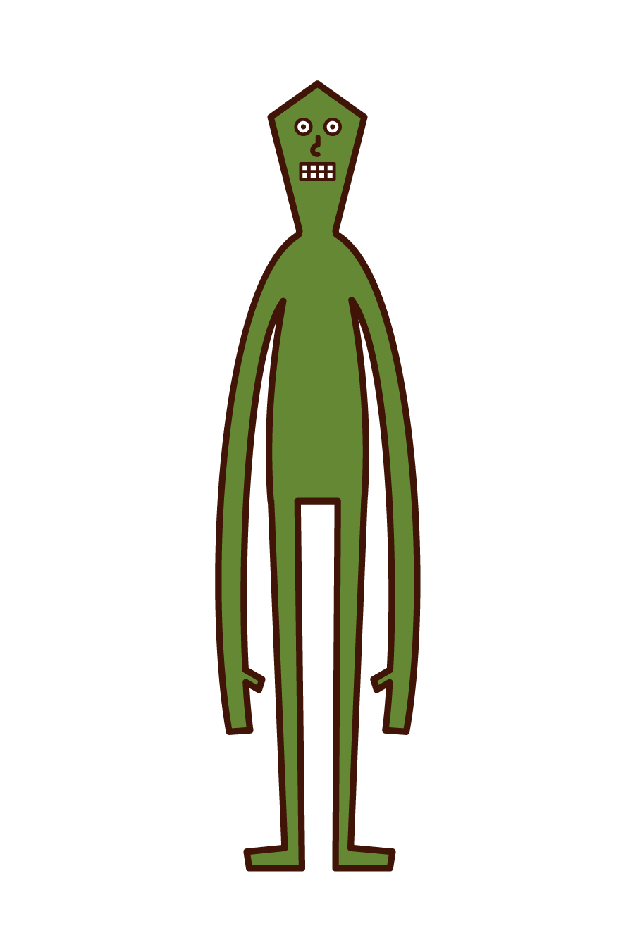 Illustration of aliens