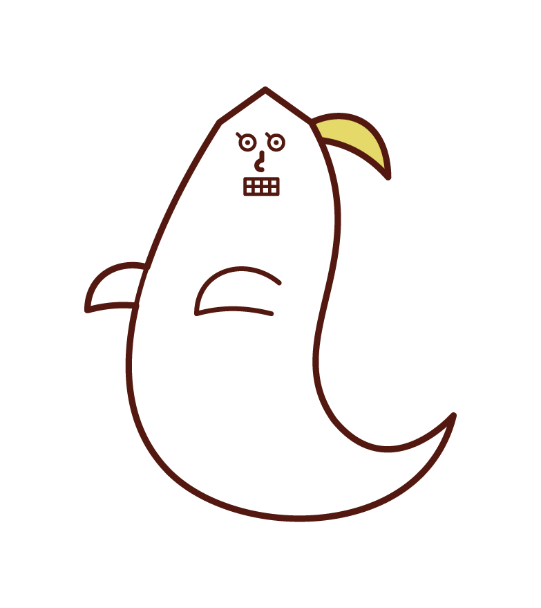 Illustration of Obake (Halloween)
