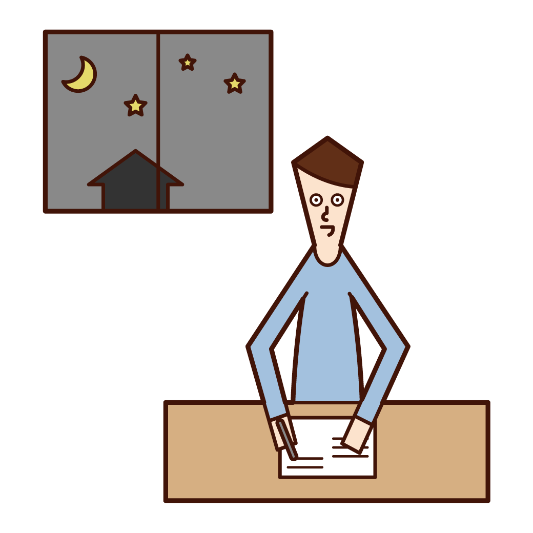 Illustration Of A Man Using An Atm Free Illustration Materials Kukukeke