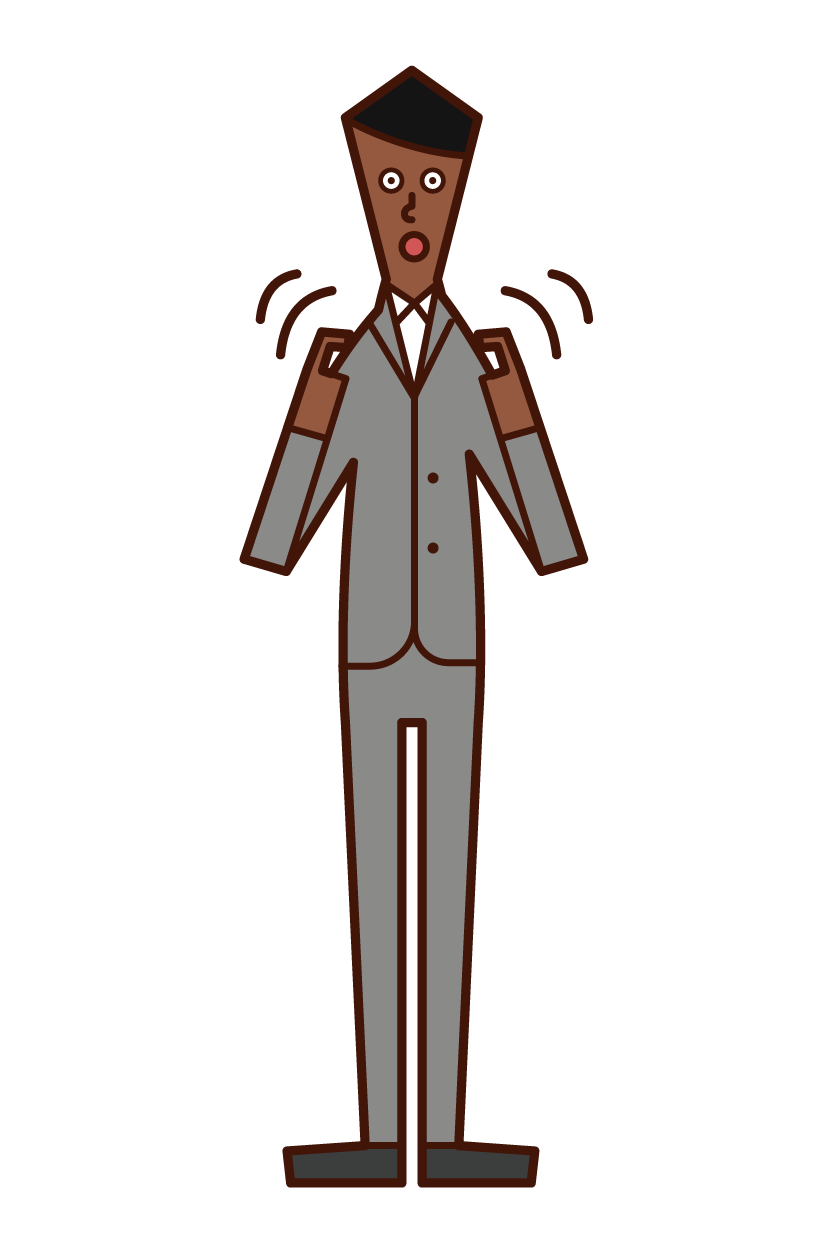 手話通訳士 男性 のイラスト フリーイラスト素材 Kukukeke ククケケ