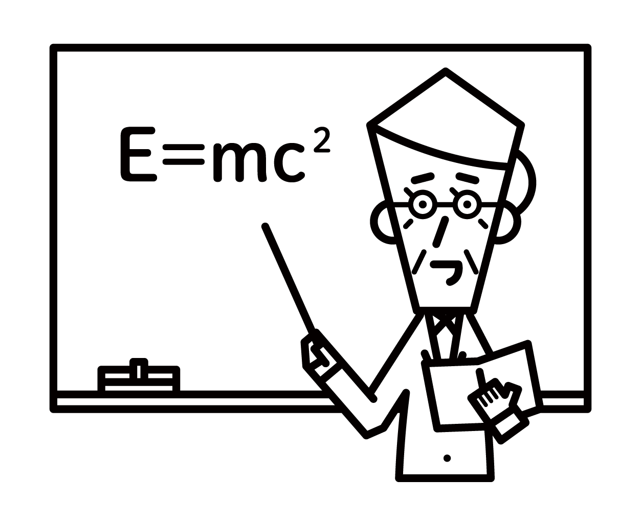 物理學家（女性）的插圖