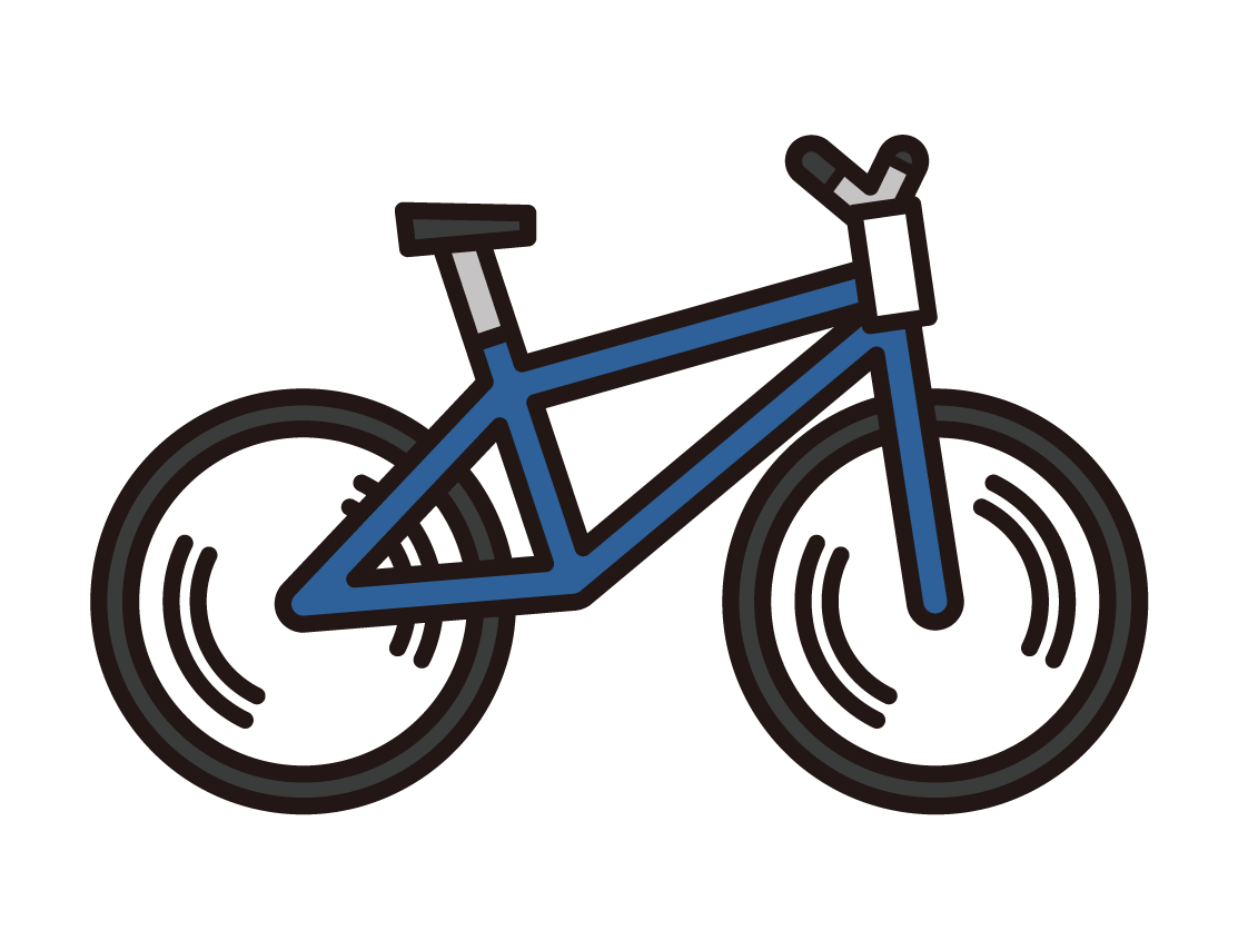 Mountain bike illustrations