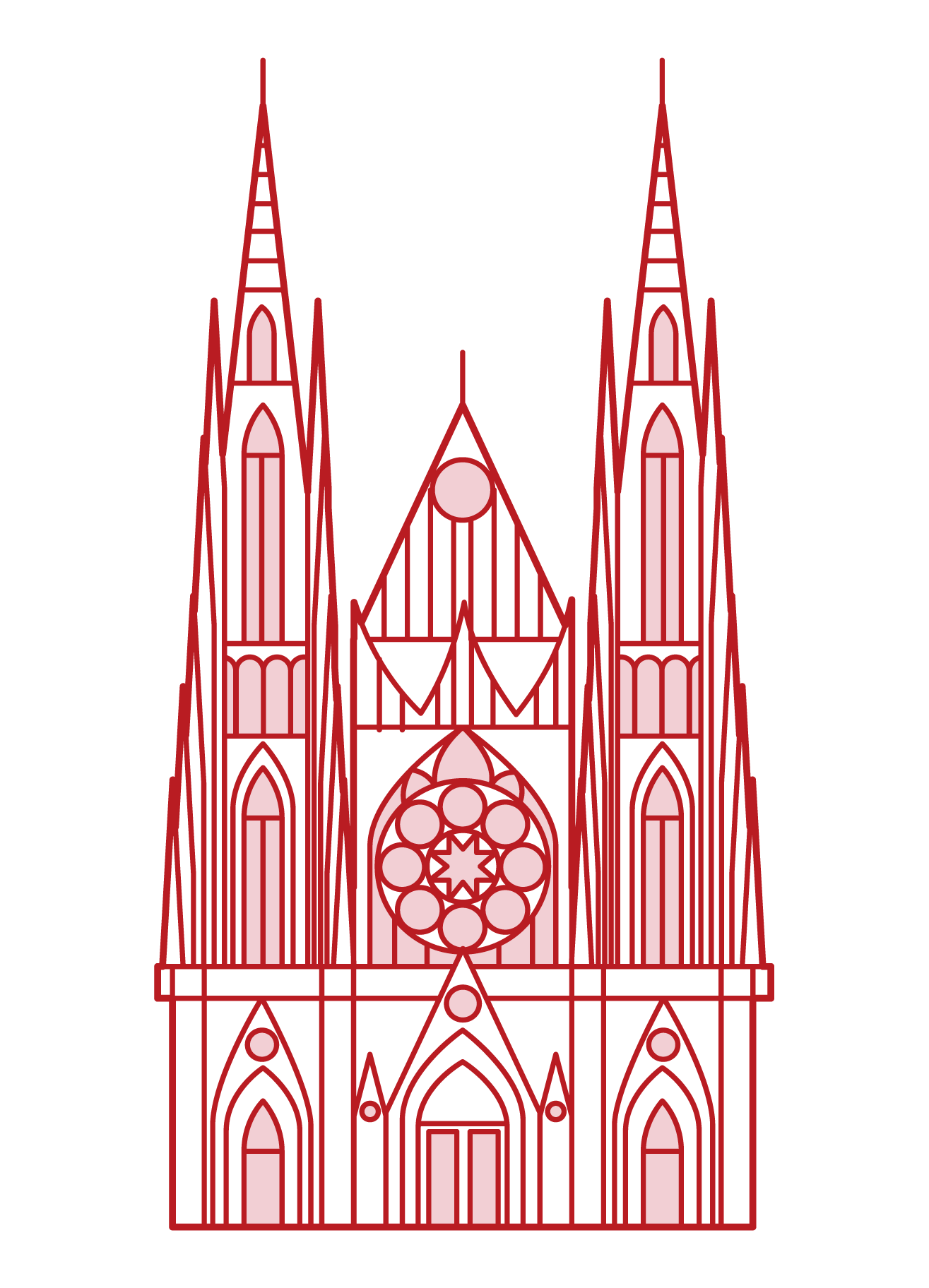 聖維特大教堂插圖