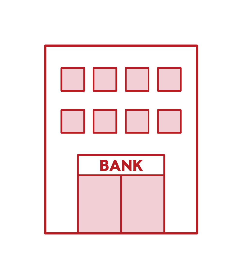 銀行插圖