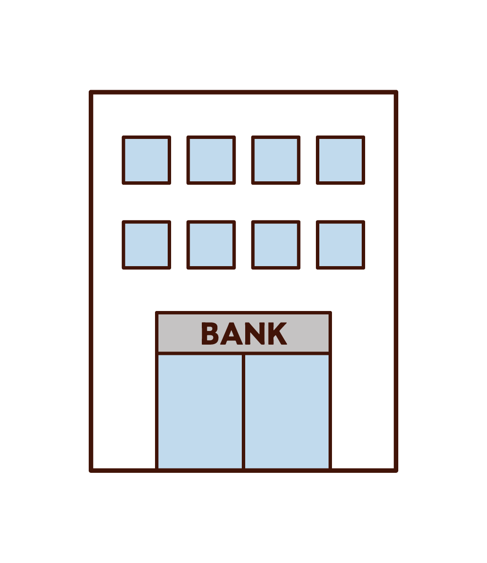 銀行插圖