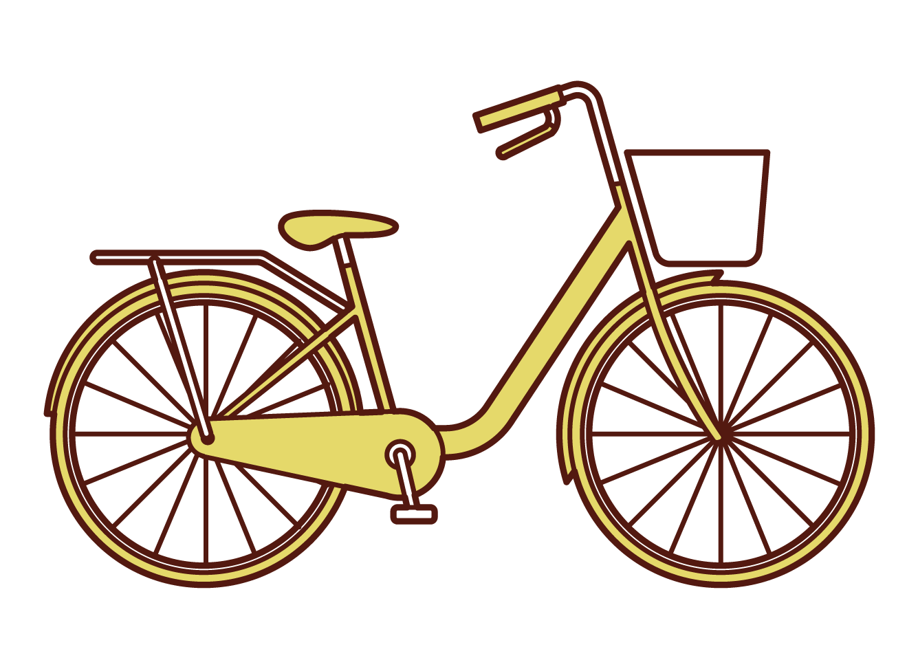 自行車插圖