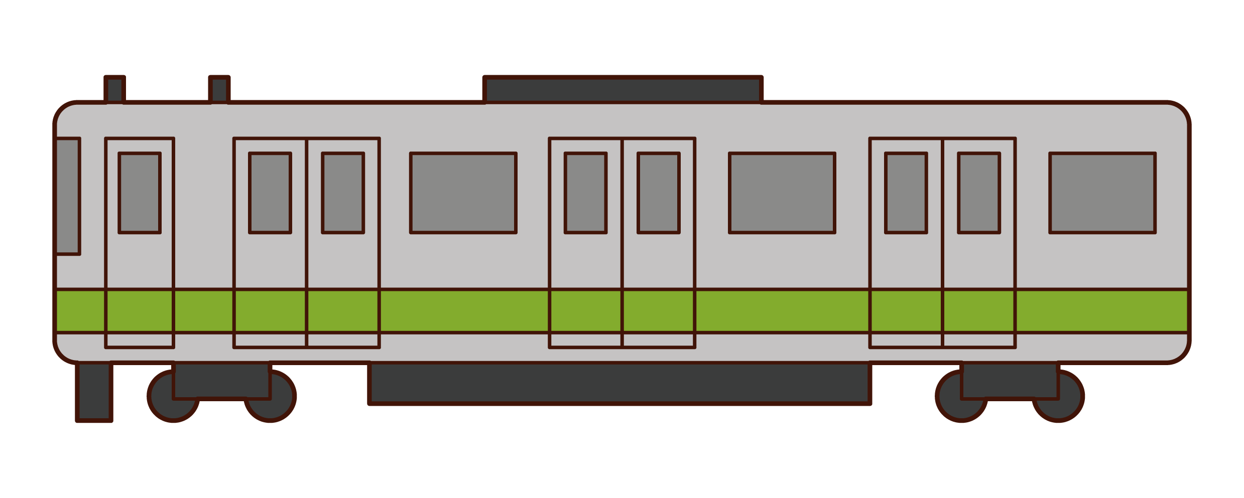 Illustration of the train