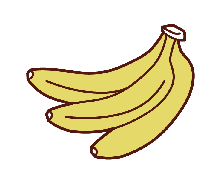 香蕉插圖