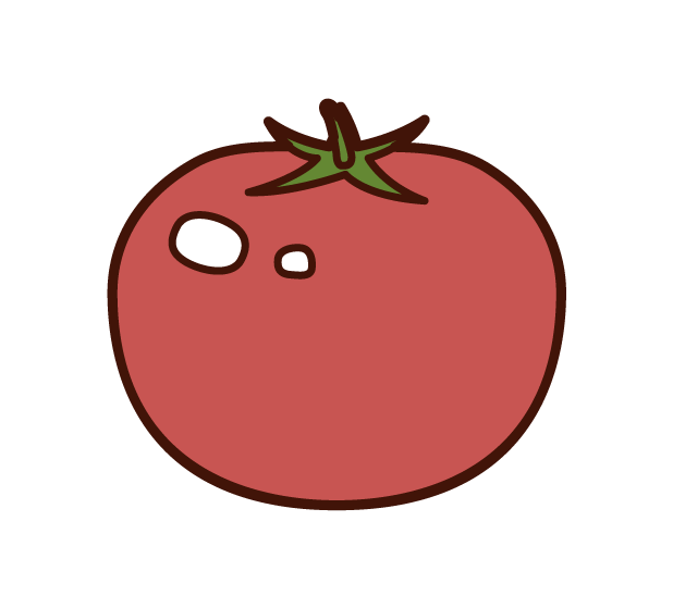 切番茄插圖