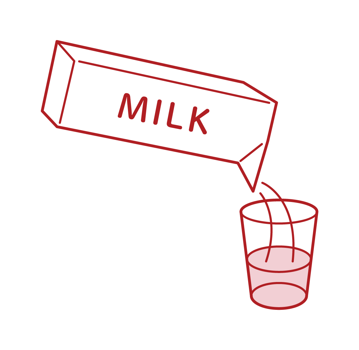 牛奶插圖