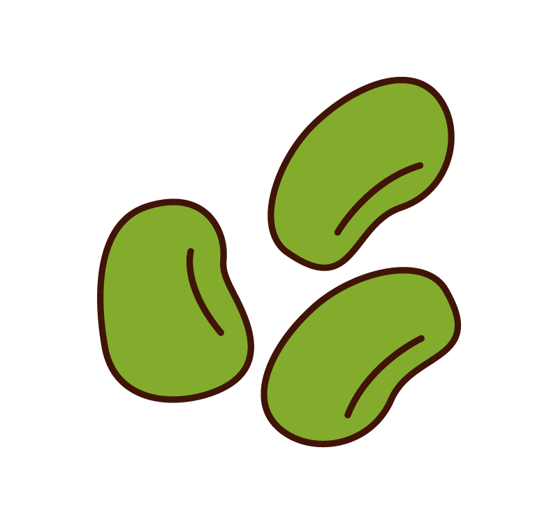 Illustration of sora bean