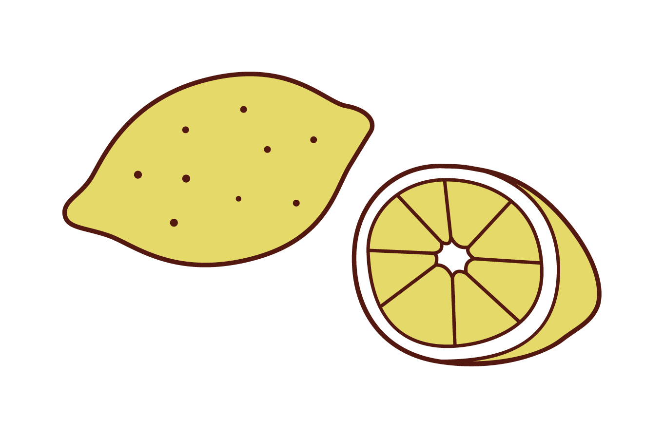 檸檬插圖