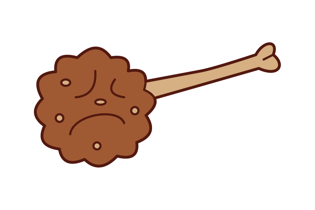 Illustration of ground meat
