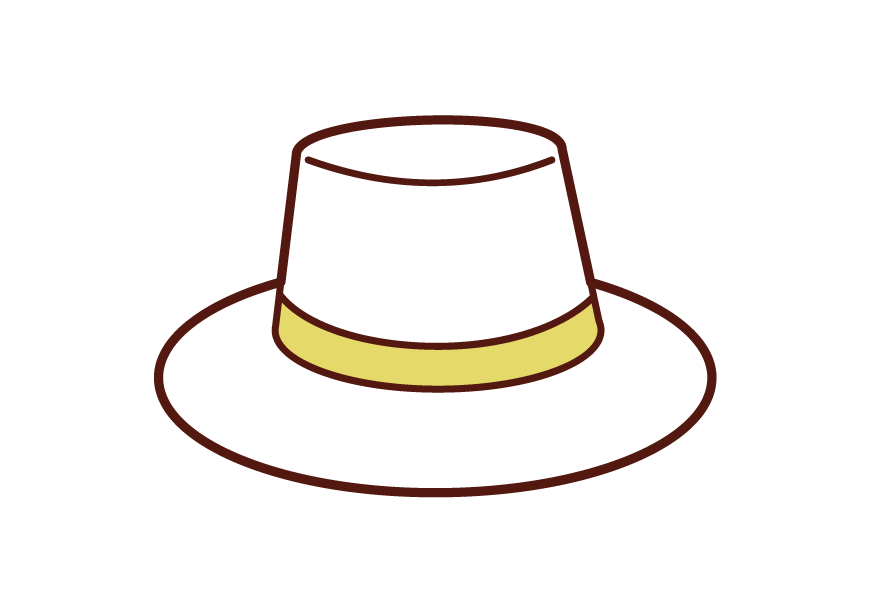 帽子和帽子插圖